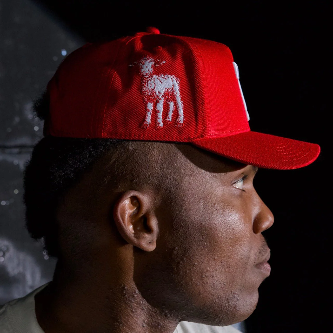 ‘7’ Premium SnapBack - Red/White - Image 7