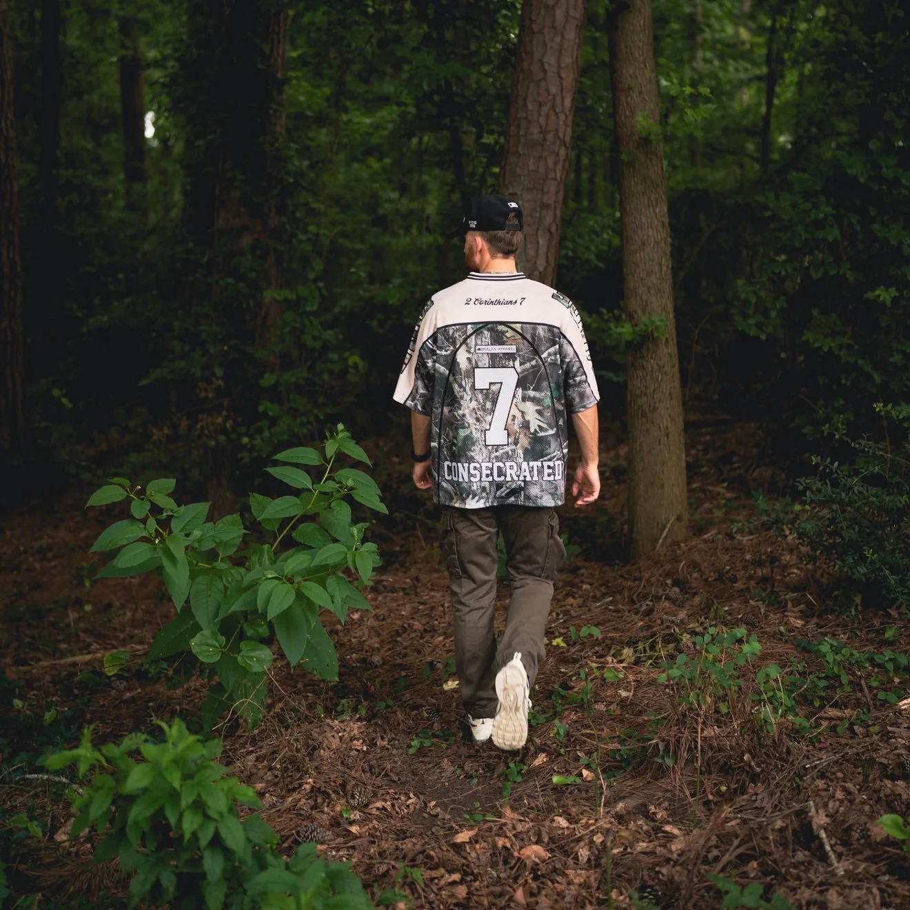 CONSECRATED Jersey - Cream/Woodland Camo (Oversized Fit) - Image 8