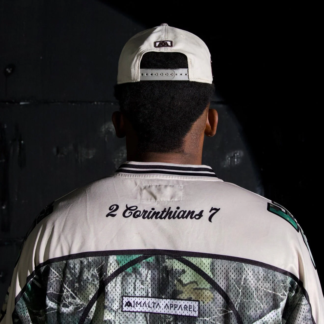 CONSECRATED Premium SnapBack - Cream/Malta Woodland Camo - Image 10