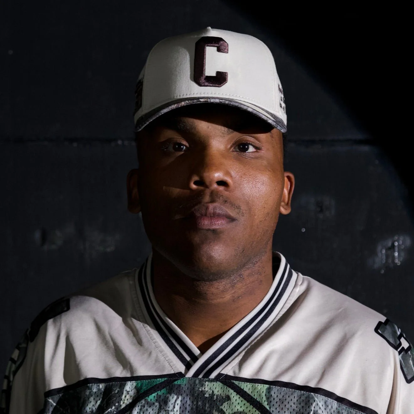 CONSECRATED Premium SnapBack - Cream/Malta Woodland Camo - Image 7