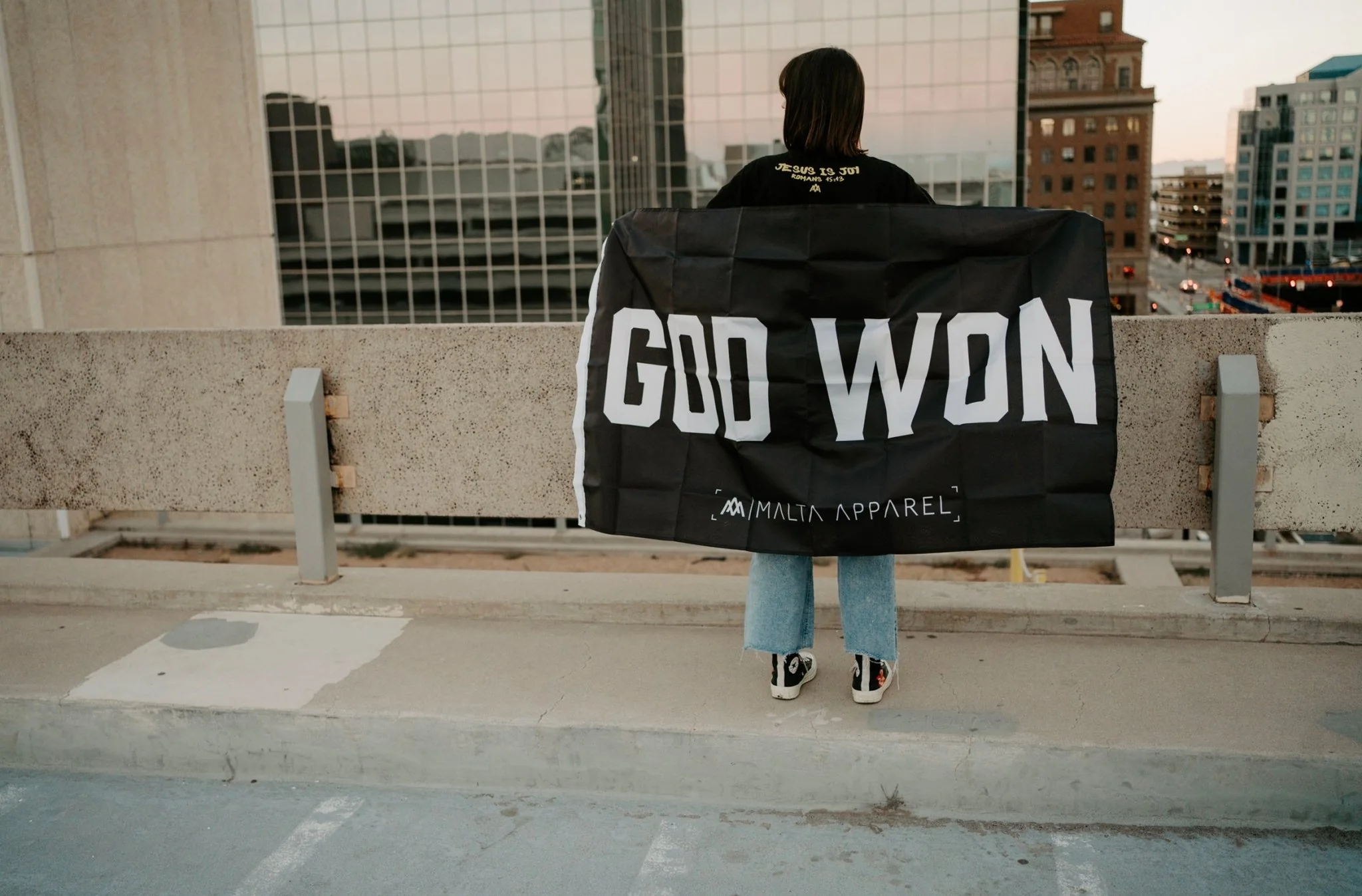 ‘God Won’ Flag - Image 3