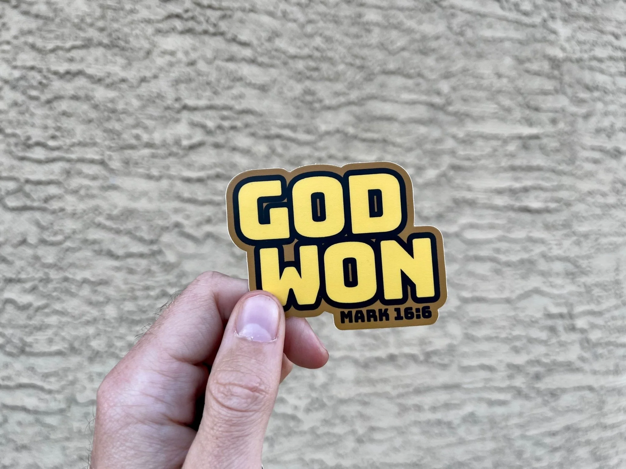 God Won Hydroflask Stickers - Image 10