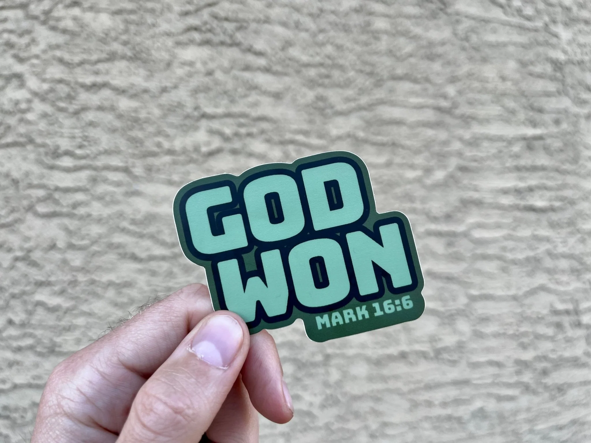 God Won Hydroflask Stickers - Image 13