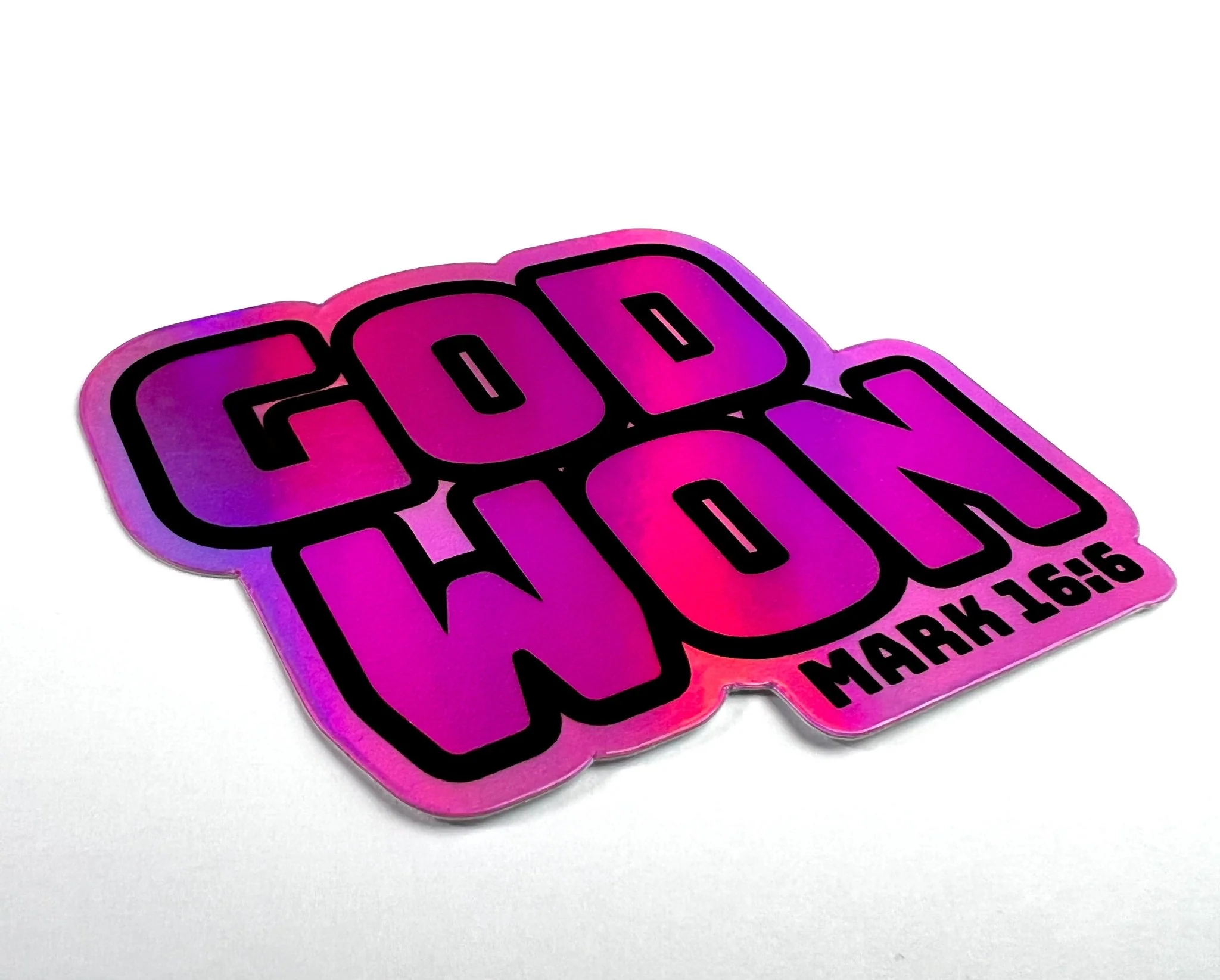 God Won Hydroflask Stickers - Image 3