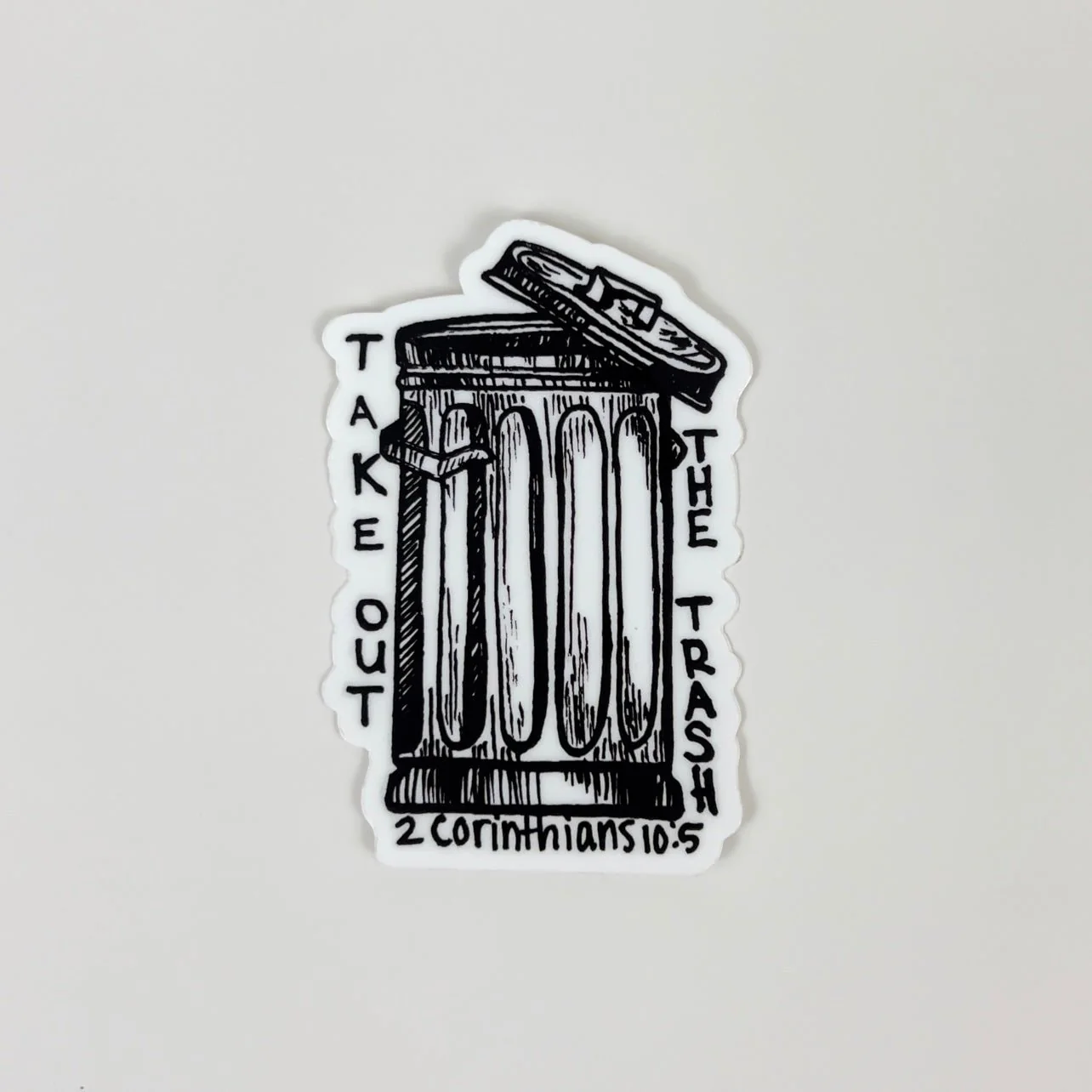 Take Out The Trash Hydroflask Sticker - Image 3