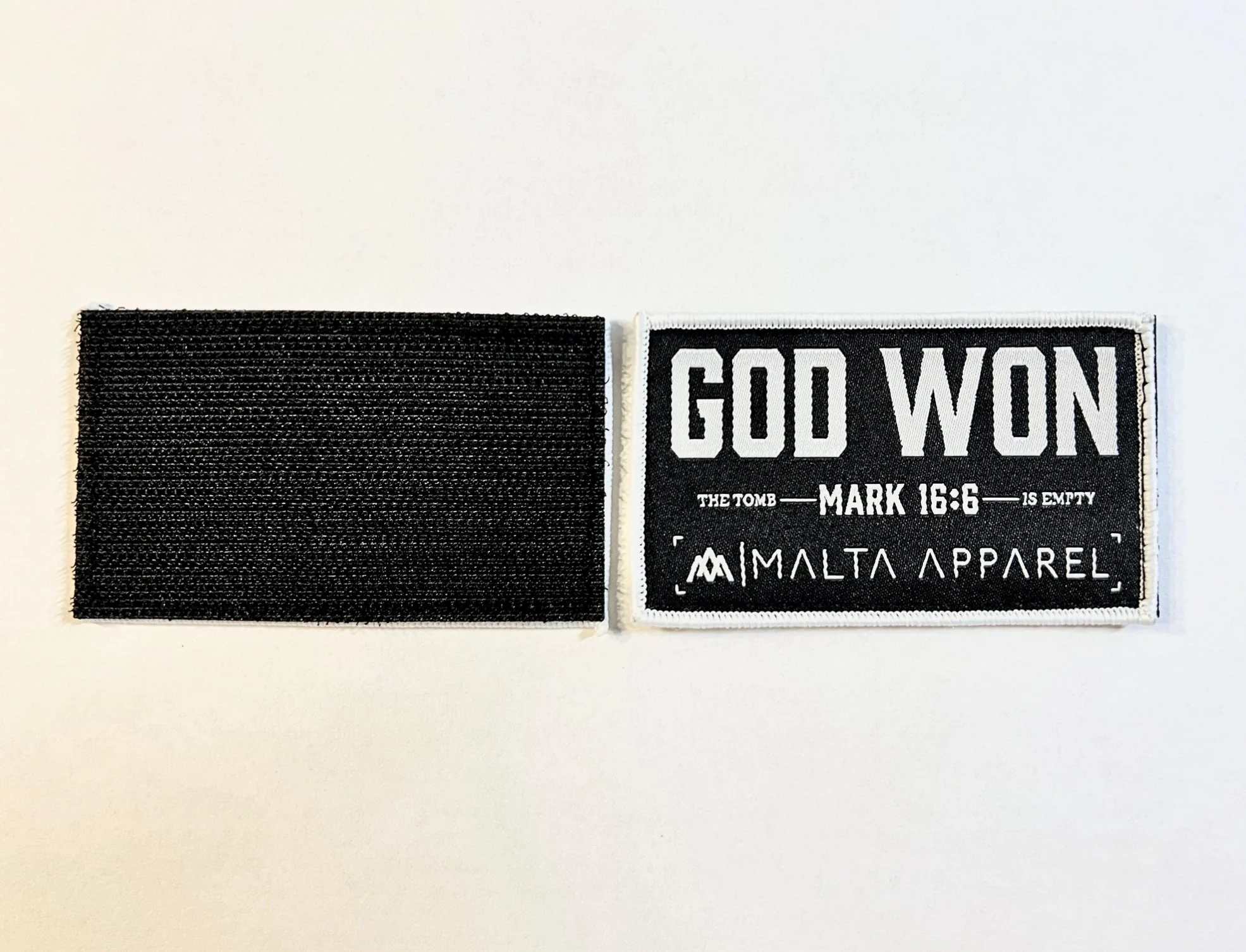 ‘God Won’ Velcro Patch - Image 6